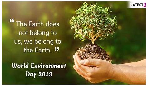 Happy World Environment Day 2020 Wishes Quotes Sayings Slogans Pics Images