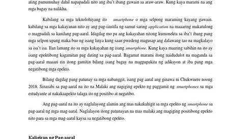 Epekto NG K-12 Curriculum Sa Mga Estudyante at Ang Kakayahan Nito