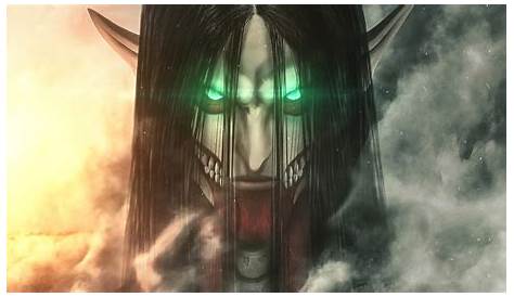 Attack on Titan The Rumbling Arc, Eren Founding Titan, Colossal, Red