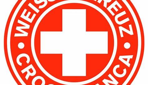 Erste Hilfe Rettungszeichen "Weißes Kreuz"