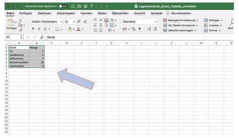 Tabelle in Excel erstellen - Excel Tabelle erstellen - YouTube