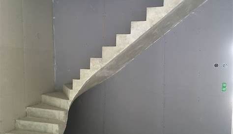 Escalier Tournant Beton Droit HORMIPRESA Quart / Structure