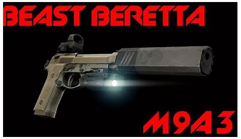 M9A3 9x19 pistol | Escape from Tarkov - YouTube