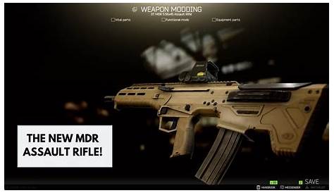Escape from Tarkov - DT MDR 5.56 Build - YouTube