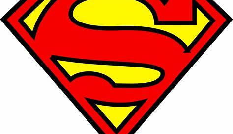 superman logo white background - Clip Art Library