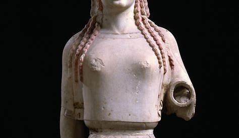 Dama (korai) de Auxerre | Arte griego, época arcaica (s. VII-VI a.C
