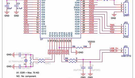 Esp32-S2-Wroom Schematic