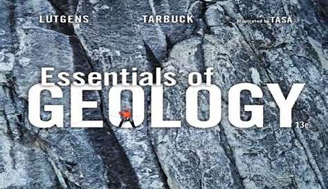 Essentials Of Geology 13Th Edition Pdf