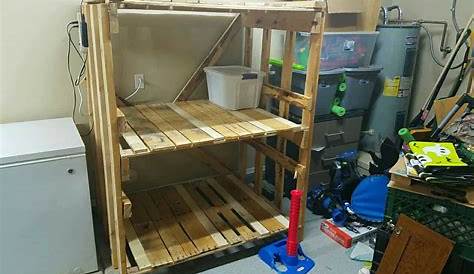 Etagere En Palette Pour Garage Étagère De Bois Une Bouffée D’inspiration