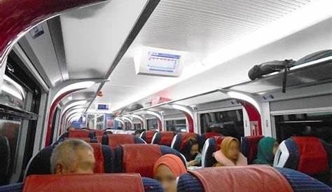 Jadual Perjalanan Dan Harga Tiket Tren ETS Kuala Lumpur - Padang Besar