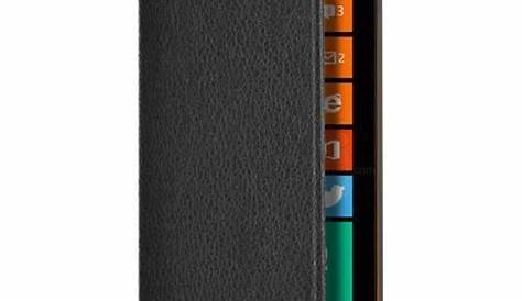 Swiss Charger Etui Folio Slim Noir pour Nokia Lumia 630 - Etui