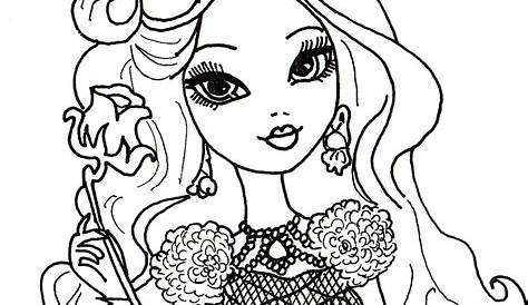 Ever After High Pictures To Color