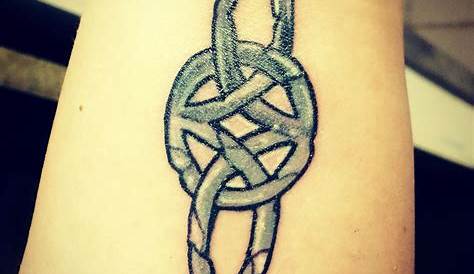 New tattoo! Everlasting love Celtic knot. Couples tattoo! -- Andrew