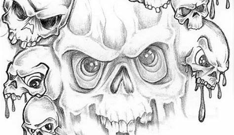 Skulls and Flames | Skulls drawing, Skull coloring pages, Skull art drawing