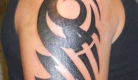 Good and evil | Tribal art tattoos, Balance tattoo, Evil tattoo