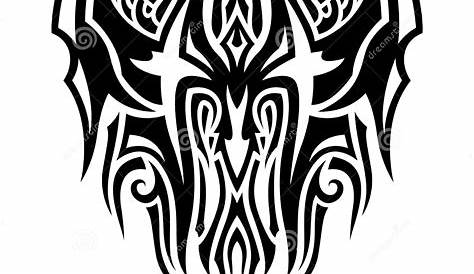 Tribal Tattoo 1 - Face Of Evil by amir-malka on DeviantArt