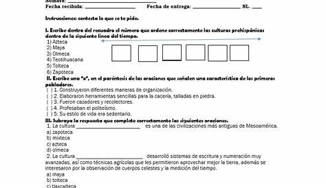 Examen De Tercero De Secundaria