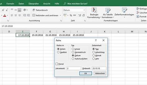 Zeilen oder Spalten in eine Excel-Tabelle einfügen – schieb.de