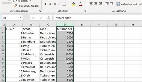 Microsoft Excel: Excel-Formel kinderleicht in andere Zellen kopieren