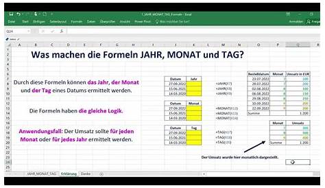 Excel Formeln: Rechnen mit Formeln in Excel