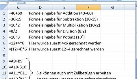 Mit F9 Teilergebnisse in der Excel Formelbearbeitung anzeigen lassen