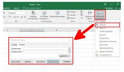 Excel-Tipp: Suchfunktion für die exakte Suche nutzen