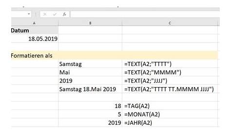 Excel: Aktuelles Datum einfügen