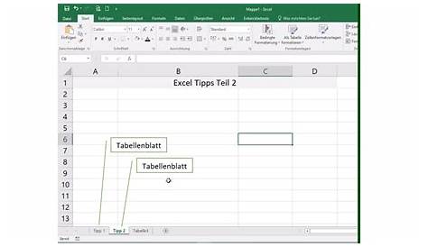Excel 2010 - Tabellenblatt ausblenden - YouTube