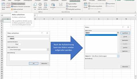 1ES_Excel Arbeitsmappe mit Makros erstellen. Excel VBA Programmierung
