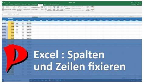 Excel 2010 - 1-24 - Verbergen en weergeven - YouTube