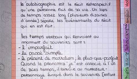 Exemple Fiche De Revision Francais Bac Oral Groupes