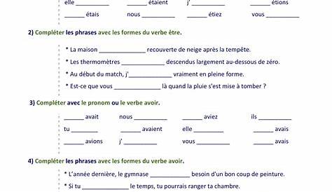 Exercices Conjugaison CM2 | Bout de Gomme