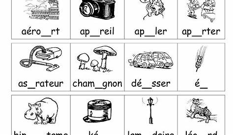 Evaluation de lecture: syllabes simples Read In French, Learn French