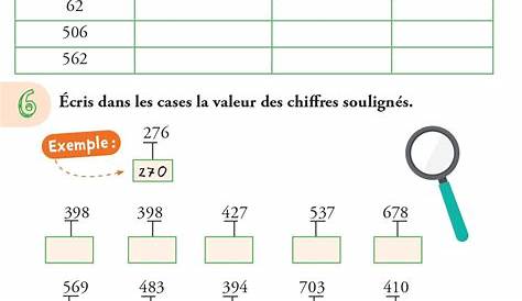 évaluation numération CE1 | Le BLOG de Monsieur Mathieu