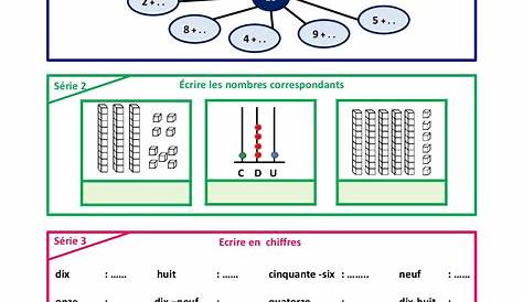 NUMERATION : ceintures connaissance des nombres et calcul • ReCreatisse