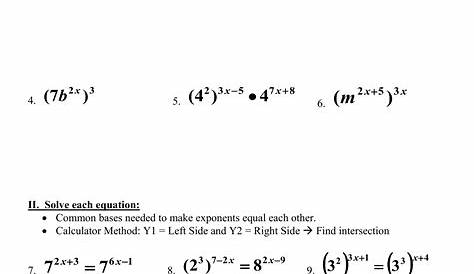 50 Simplify Exponential Expressions Worksheet Chessmuseum Template
