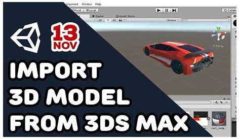 How to import a 3D model into Unity - YouTube