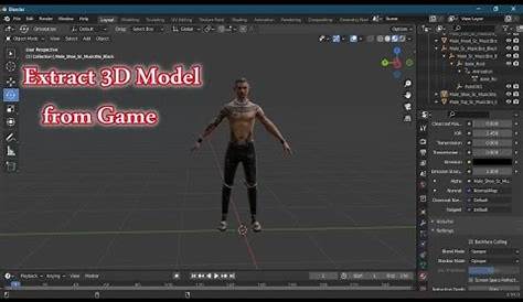 Rip And Extract 3D Models From Games - YouTube