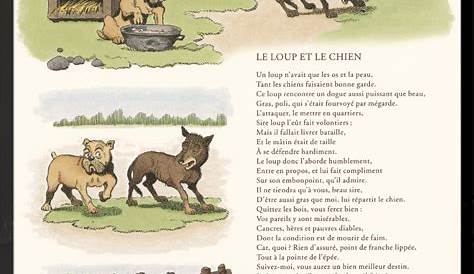 Le Loup et le Chien, Jean de La Fontaine (Fable Audio) - YouTube