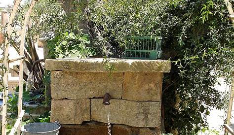 Fabriquer Une Fontaine De Jardin En Pierre Pour Un Méditerranéen Emprunt Du Charme La