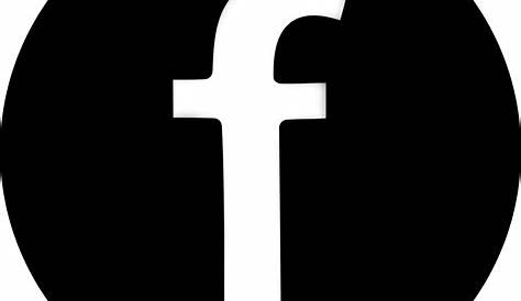 Facebook logo black and white vector - salonose