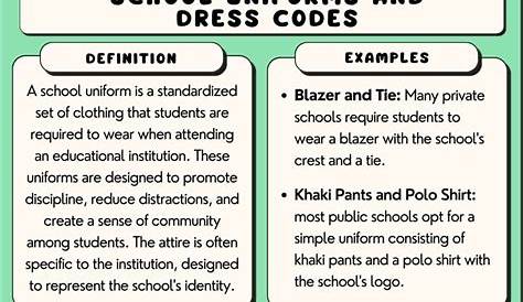 Facts About Wearing School Uniforms