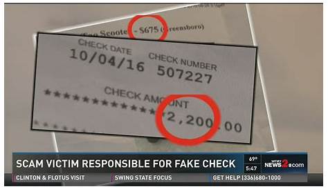 11alive.com | Wells Fargo clears fake check, customer on the hook