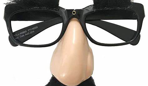 Novelty Glasses with Fake Nose | Nose and Glasses Costume Accessory