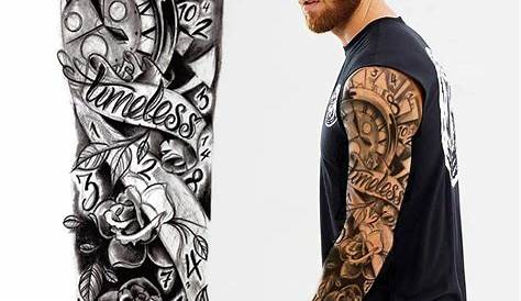 Faux Tattoos Sleeves - perfectly mimic real tattoo ink