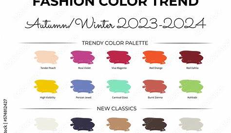 Fall 2024 Fashion Color Trends: A Guide To The Hottest Hues