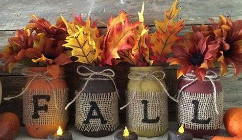Fall Craft Projects Home Decor
