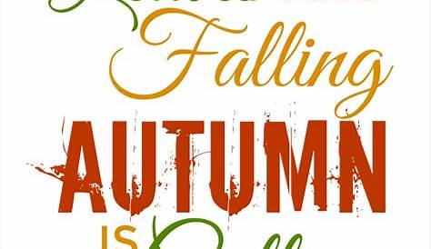 Fall Cute Quotes