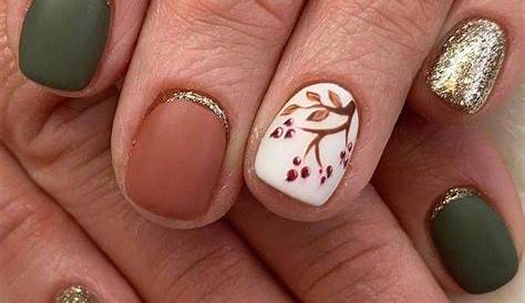 Fall Nails Short Nail Designs Square Simple