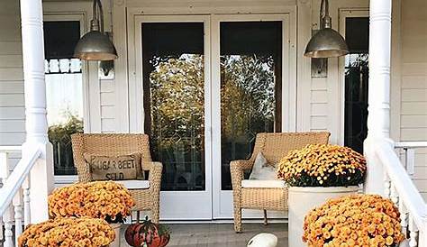 Fall Outdoor Decor Front Porch 2023